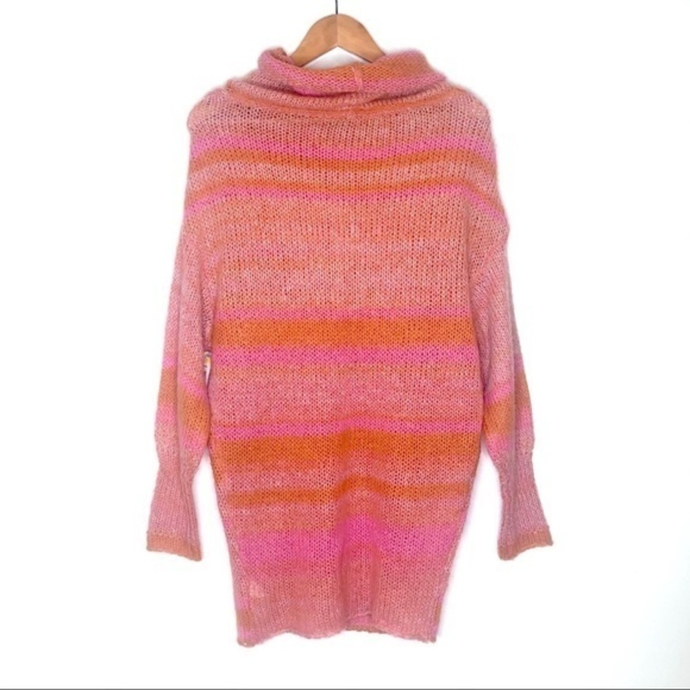 FREE PEOPLE striped sweater tunic NWOT - Picture 7 of 8